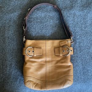 Coach leather purse